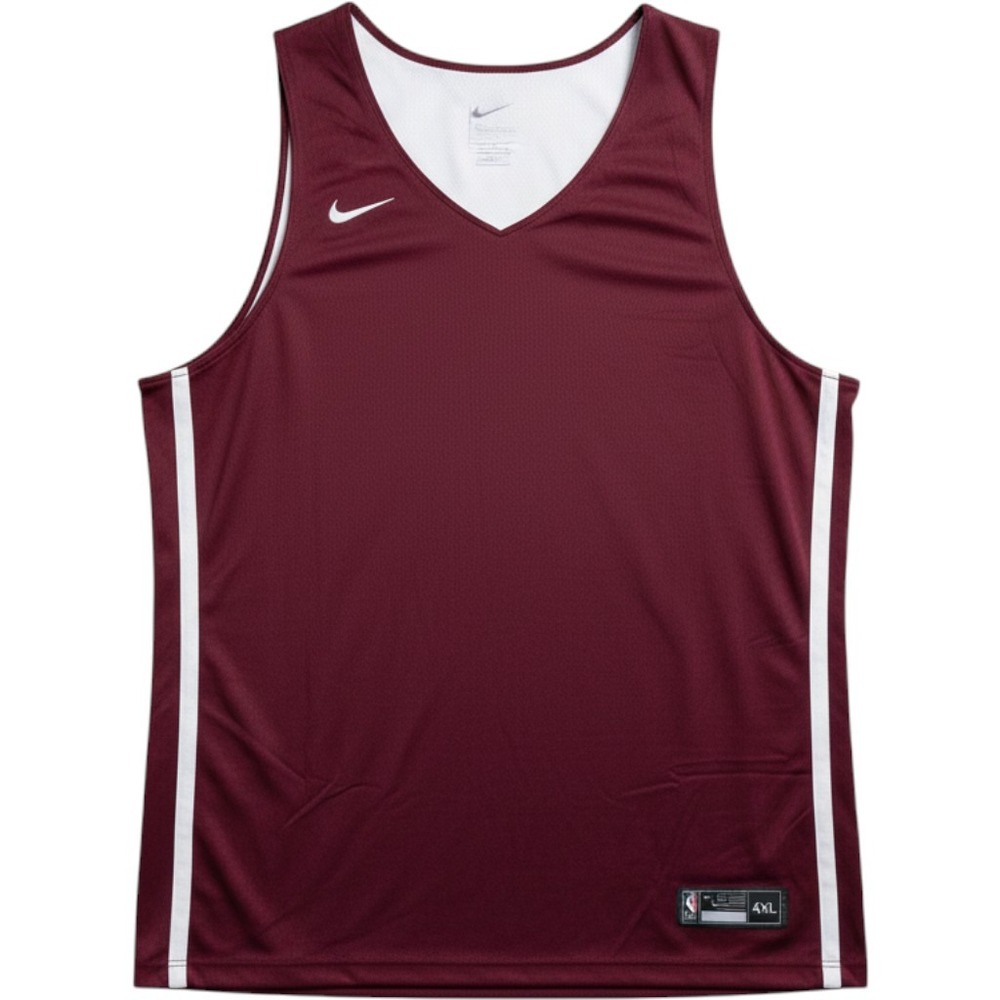 Nike Reversible Basketball Jersey Mens 4XL Maroon New DN5212-670 Mesh Tank